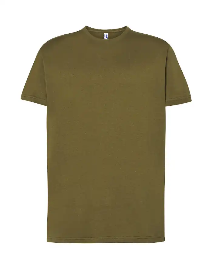 koszulka z nadrukiem khaki